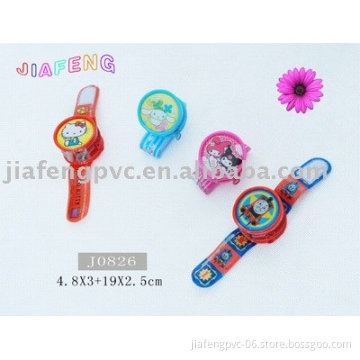 watch style PVC toy bag